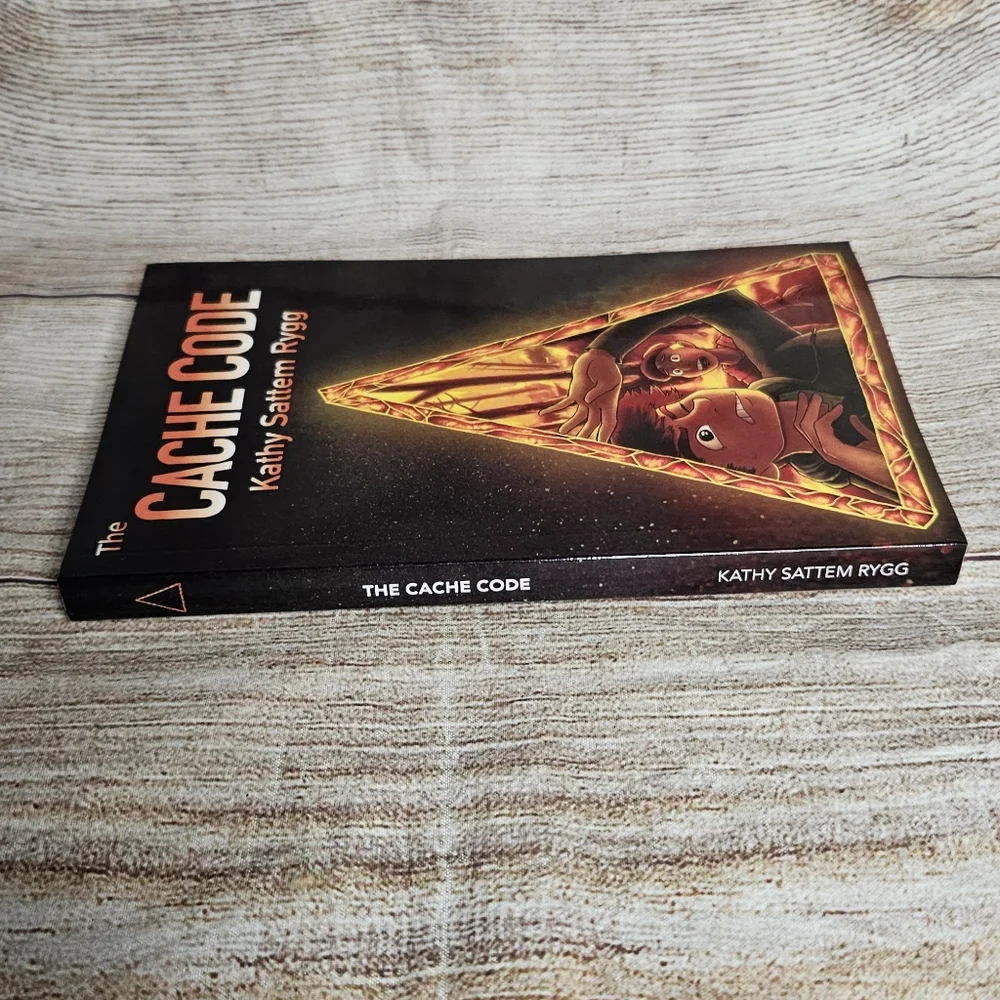 The cache code Kathy Rygg geocaching paperback book